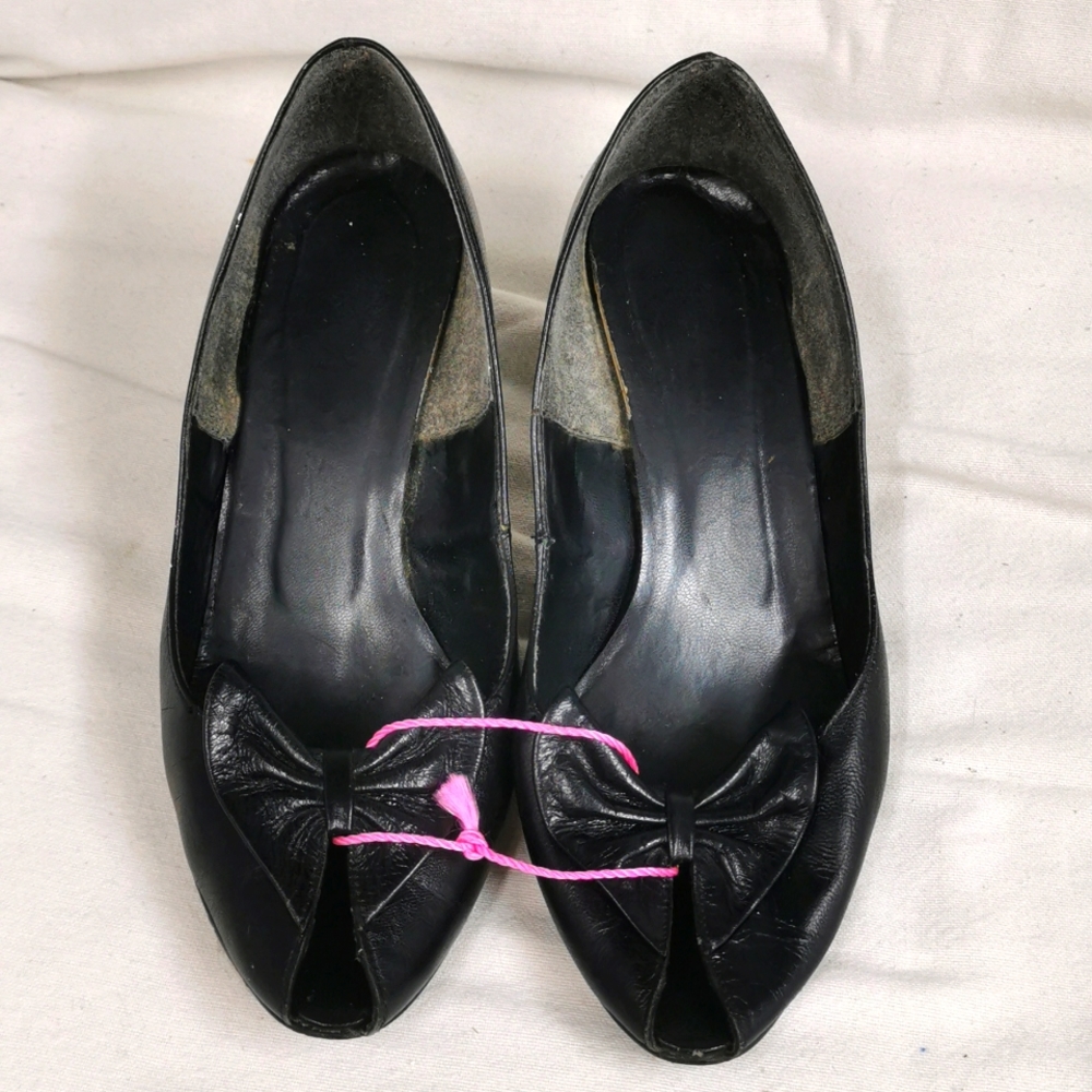 Black high heels